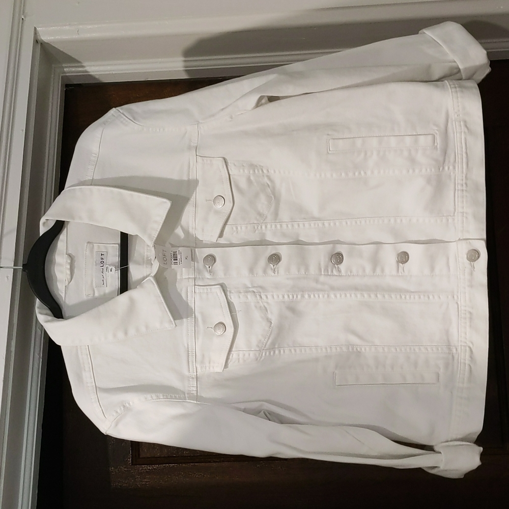 White Jean Jacket